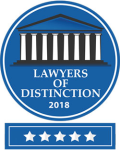 2018 lawyers of distinction award