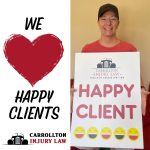 Happy client photo