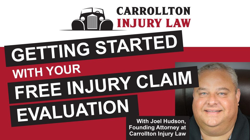 Getting started with your free injury claim evaluation