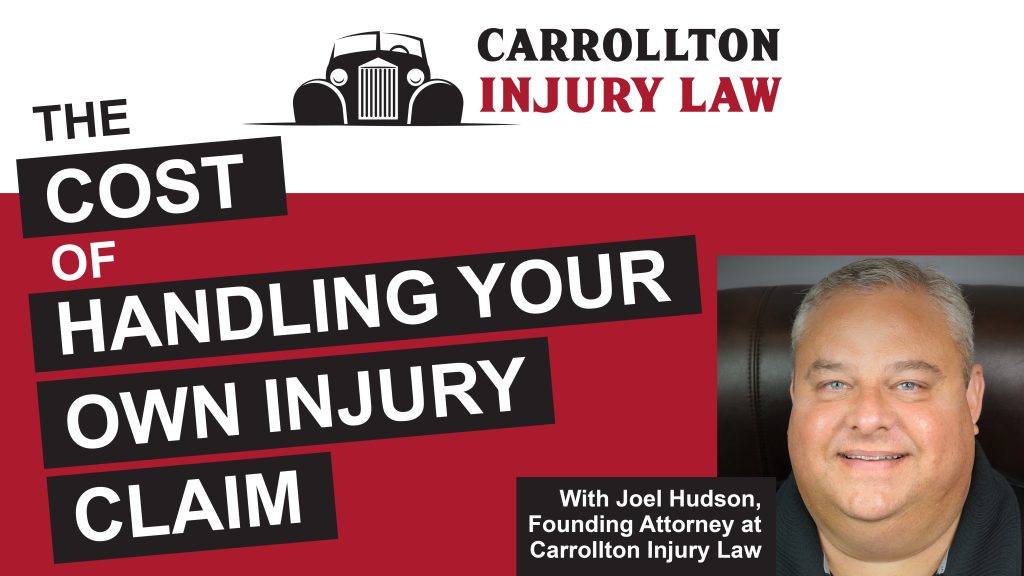 your time is more than money - the actual cost of handling your own injury claim
