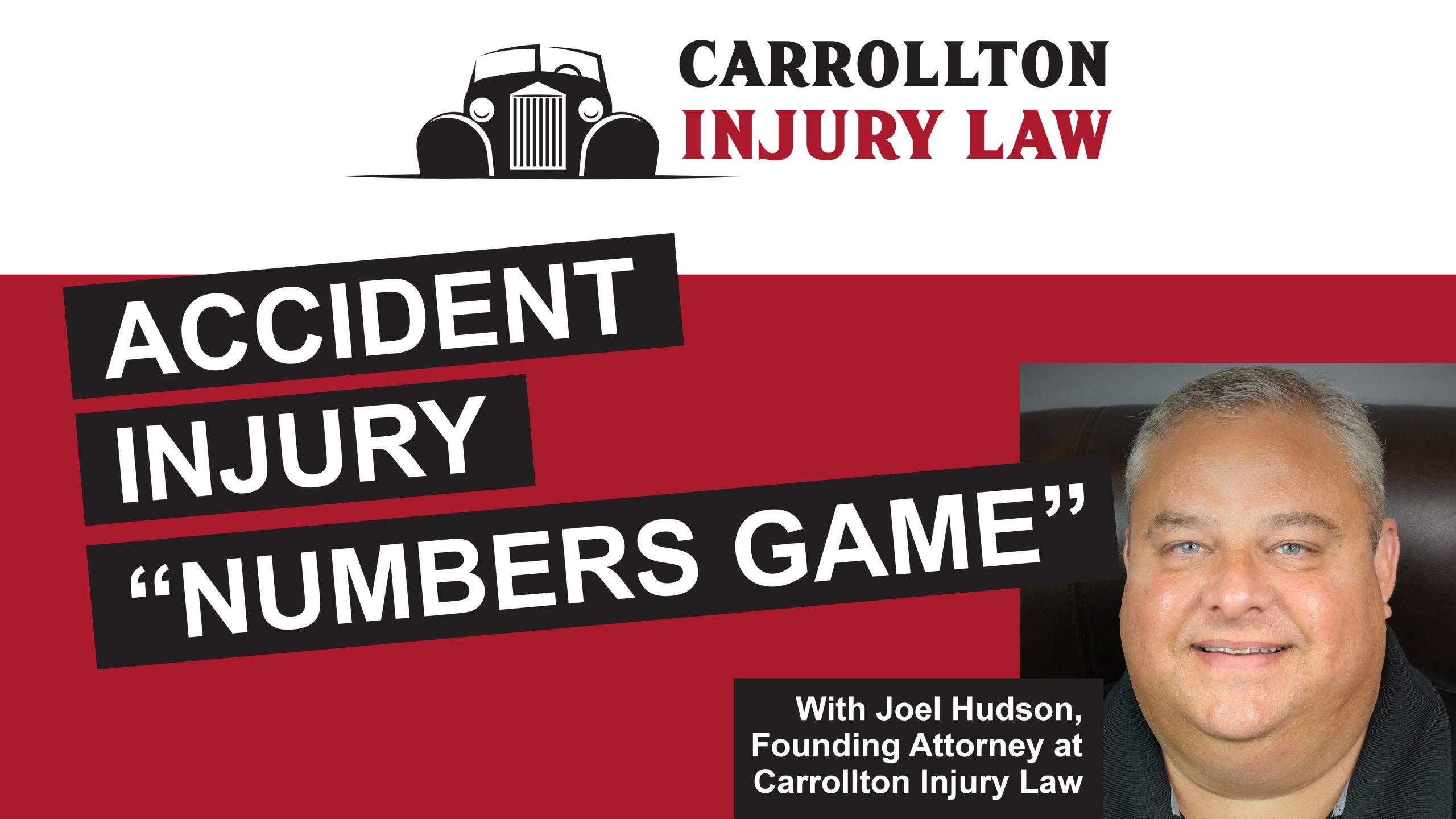Don't play their numbers game - get a personal injury lawyer after an accident